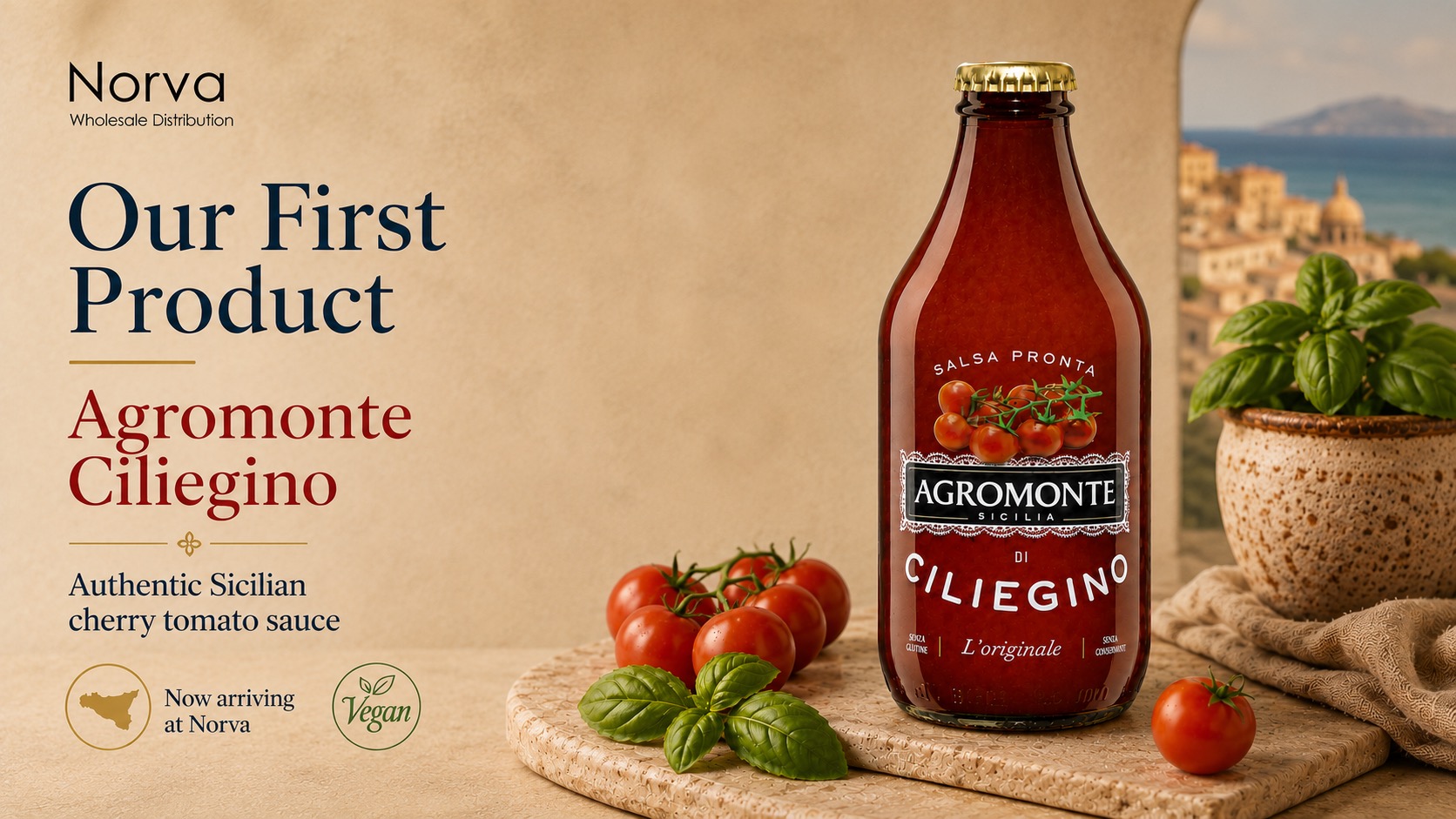 Agromonte Ciliegino — primeiro produto Norva
